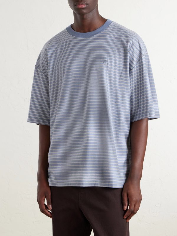 Dupree Striped Cotton-Jersey T-Shirt - FR