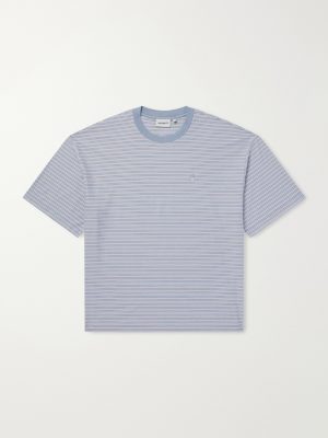 Dupree Striped Cotton-Jersey T-Shirt Dupree Striped Cotton-Jersey T-Shirt
