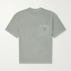 Logo-Appliquéd Cotton-Jersey T-Shirt