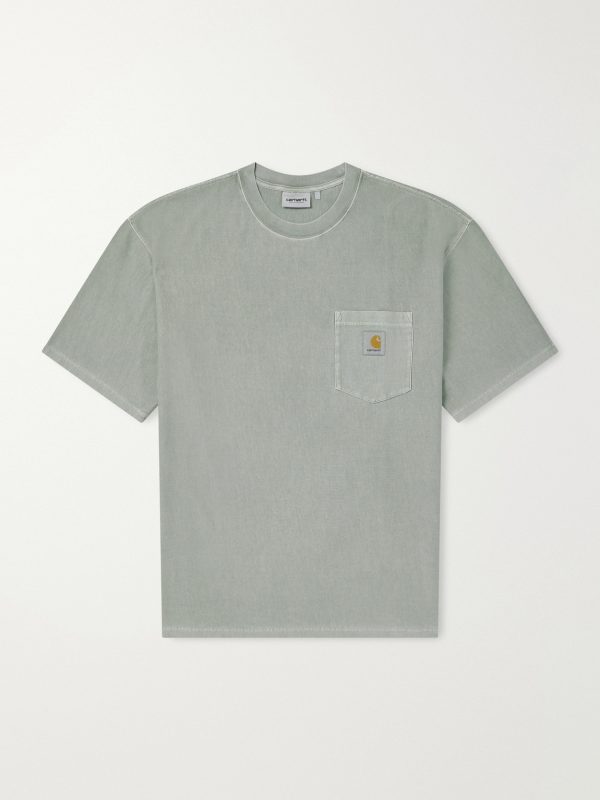 Logo-Appliquéd Cotton-Jersey T-Shirt