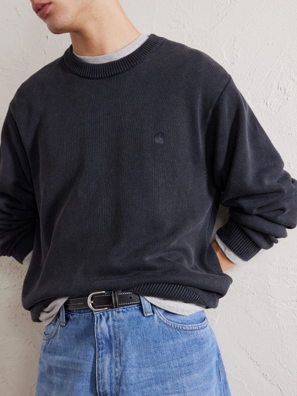 Kori Logo-Embroidered Cotton Sweater - CU