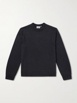 Kori Logo-Embroidered Cotton Sweater Kori Logo-Embroidered Cotton Sweater