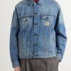 Helston Paint-Splattered Denim Jacket - FR