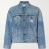 Helston Paint-Splattered Denim Jacket