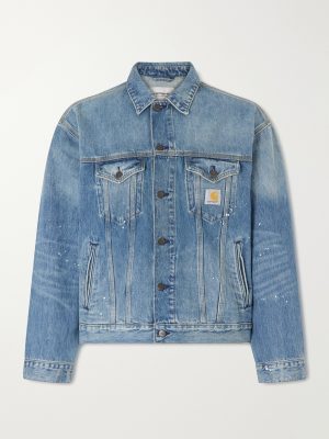 Helston Paint-Splattered Denim Jacket