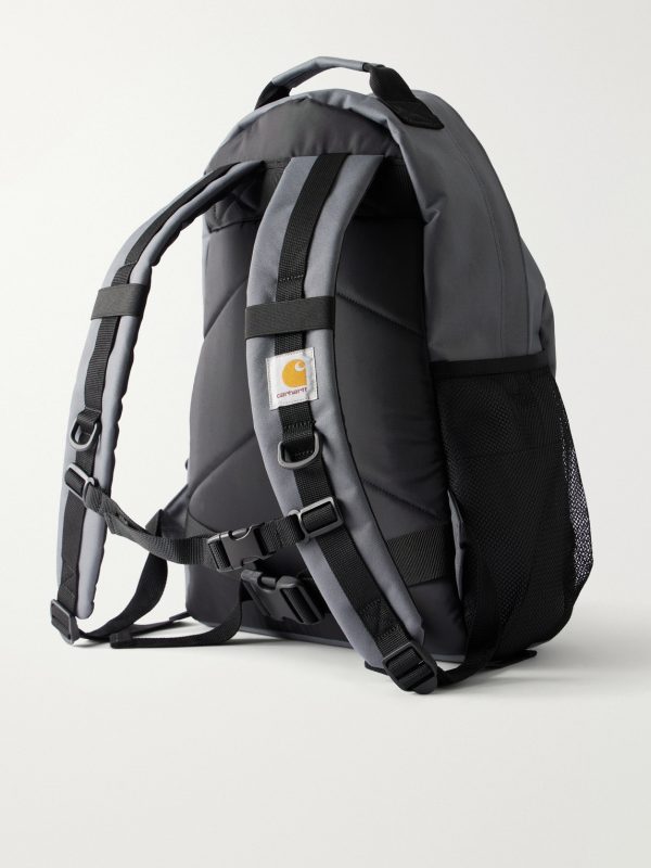 Kickflip Recycled-Canvas Backpack - BK