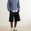 Brader Straight-Leg Cotton-Twill Shorts - OU Brader Straight-Leg Cotton-Twill Shorts - OU