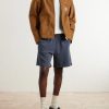 Harper Straight-Leg Cotton-Jersey Shorts - OU Harper Straight-Leg Cotton-Jersey Shorts - OU