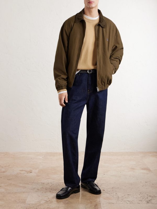 Kori Logo-Embroidered Cotton Sweater - OU Kori Logo-Embroidered Cotton Sweater - OU