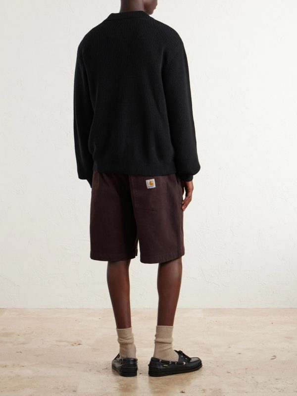 Miles Cotton Polo Shirt - BK Miles Cotton Polo Shirt - BK