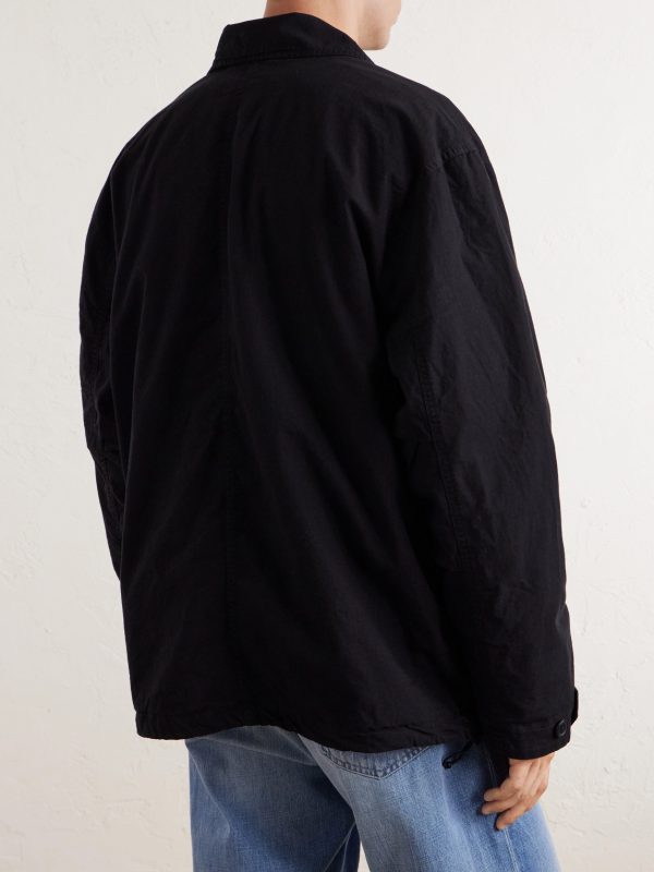Manderson Cotton-Ripstop Jacket - BK Manderson Cotton-Ripstop Jacket - BK
