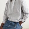 Button-Down Collar Logo-Embroidered Cotton Oxford Shirt - CU Button-Down Collar Logo-Embroidered Cotton Oxford Shirt - CU