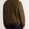 Madison Logo-Embroidered Cotton-Ripstop Jacket - BK