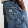 Straight-Leg Denim Shorts - CU Straight-Leg Denim Shorts - CU