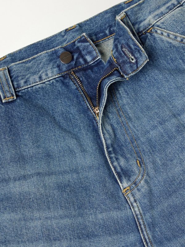 Straight-Leg Denim Shorts - E1 Straight-Leg Denim Shorts - E1