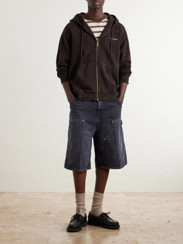 Cotton-Jersey Zip-Up Hoodie - OU