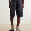 Wide-Leg Organic Cotton-Canvas Shorts - BK Wide-Leg Organic Cotton-Canvas Shorts - BK