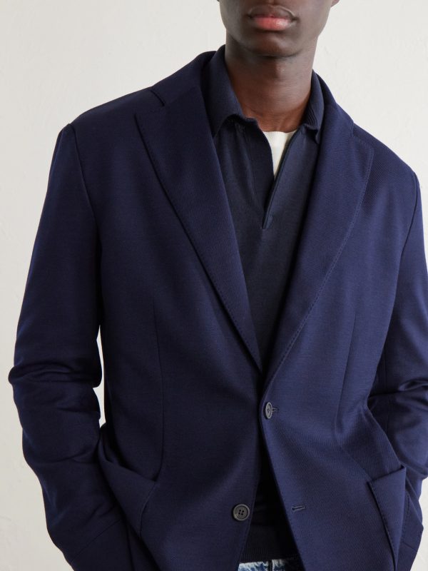 Hodded Virgin Wool Blazer - CU Hodded Virgin Wool Blazer - CU