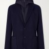 Hodded Virgin Wool Blazer Hodded Virgin Wool Blazer