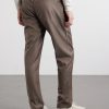 Mindset Straight-Leg Cotton-Blend Corduroy Trousers - BK Mindset Straight-Leg Cotton-Blend Corduroy Trousers - BK