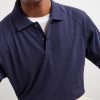 Cotton and Cashmere-Blend Jersey Polo Shirt - E2 Cotton and Cashmere-Blend Jersey Polo Shirt - E2