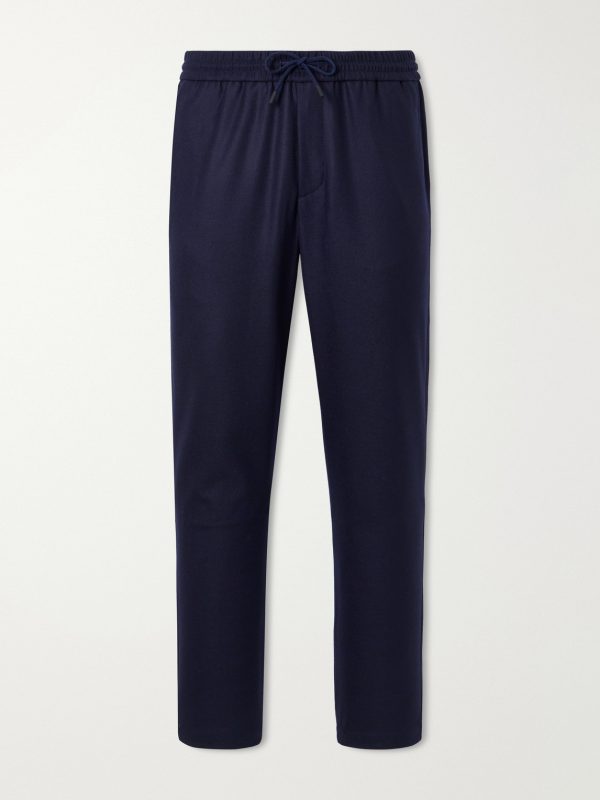 Mindset Straight-Leg Stretch Virgin Wool-Flannel Trousers