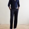 Mindset Straight-Leg Stretch Virgin Wool-Flannel Trousers - OU