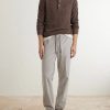 Mindset Slim-Fit Cotton-Blend Corduroy Drawstring Trousers - OU Mindset Slim-Fit Cotton-Blend Corduroy Drawstring Trousers - OU