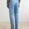 Straight-Leg Cotton-Blend Suit Trousers - BK Straight-Leg Cotton-Blend Suit Trousers - BK