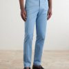 Straight-Leg Cotton-Blend Suit Trousers - FR Straight-Leg Cotton-Blend Suit Trousers - FR