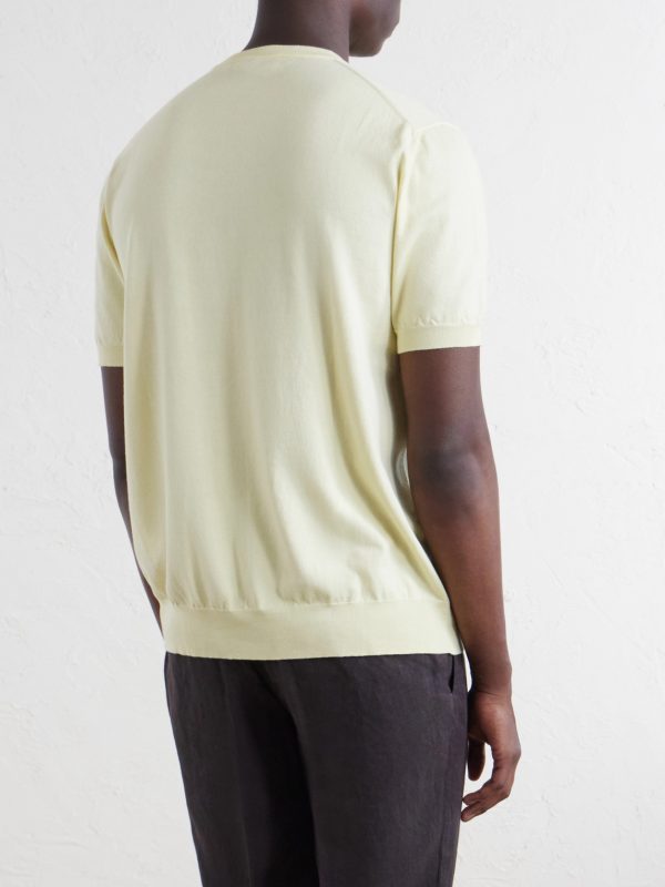 Garment-Dyed Cotton-Jersey T-Shirt - BK Garment-Dyed Cotton-Jersey T-Shirt - BK