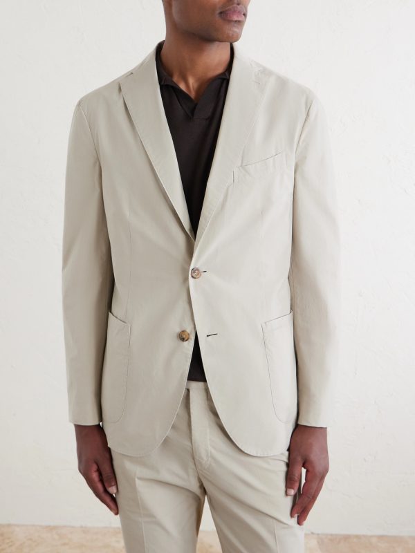 Kei Cotton-Blend Suit Jacket - FR