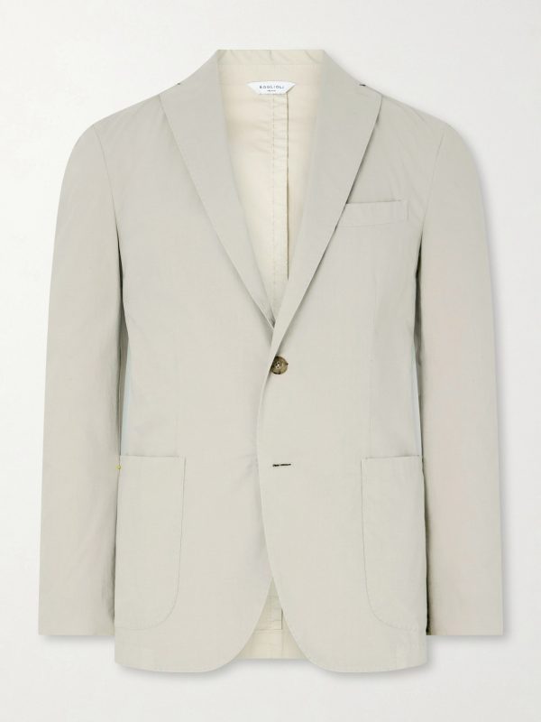 Kei Cotton-Blend Suit Jacket