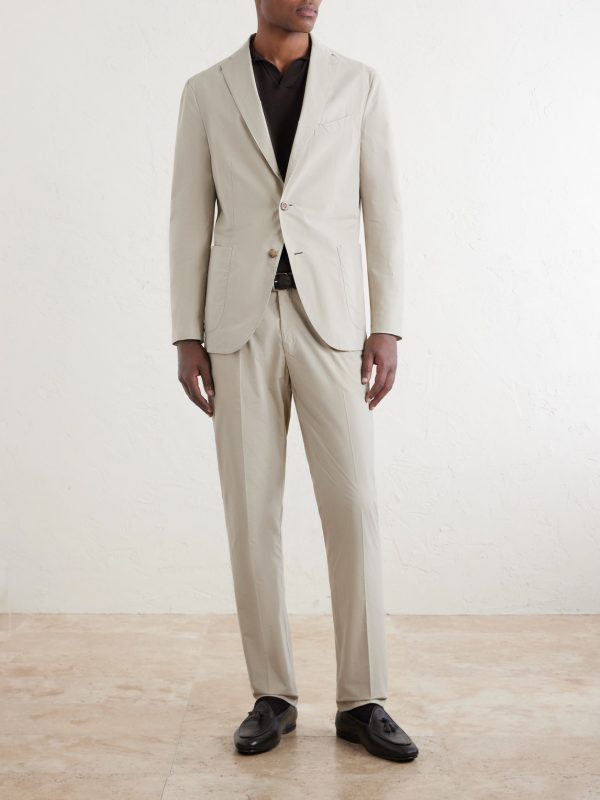 Kei Cotton-Blend Suit Jacket - OU