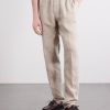 Tapered Linen Trousers - FR Tapered Linen Trousers - FR