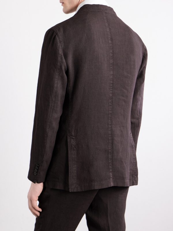 Linen Suit Jacket - BK