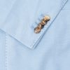 Stretch Cotton and Linen-Blend Suit Jacket - E1
