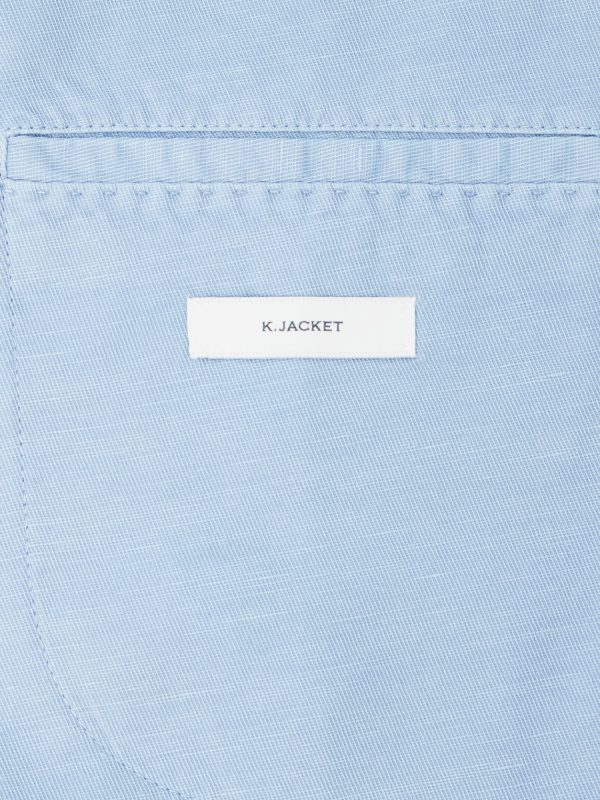 Stretch Cotton and Linen-Blend Suit Jacket - E2