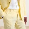 Straight-Leg Linen Suit Trousers - CU Straight-Leg Linen Suit Trousers - CU