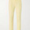 Straight-Leg Linen Suit Trousers Straight-Leg Linen Suit Trousers