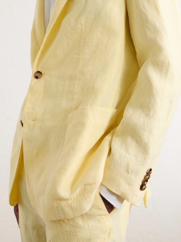 Linen Suit Jacket - CU Linen Suit Jacket - CU