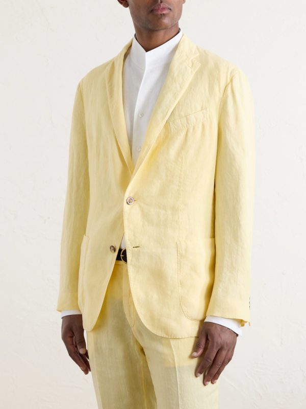 Linen Suit Jacket - FR Linen Suit Jacket - FR