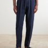 Tapered Linen Trousers - FR Tapered Linen Trousers - FR