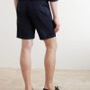 Straight-Leg Stretch Cotton and Linen-Blend Shorts - BK Straight-Leg Stretch Cotton and Linen-Blend Shorts - BK