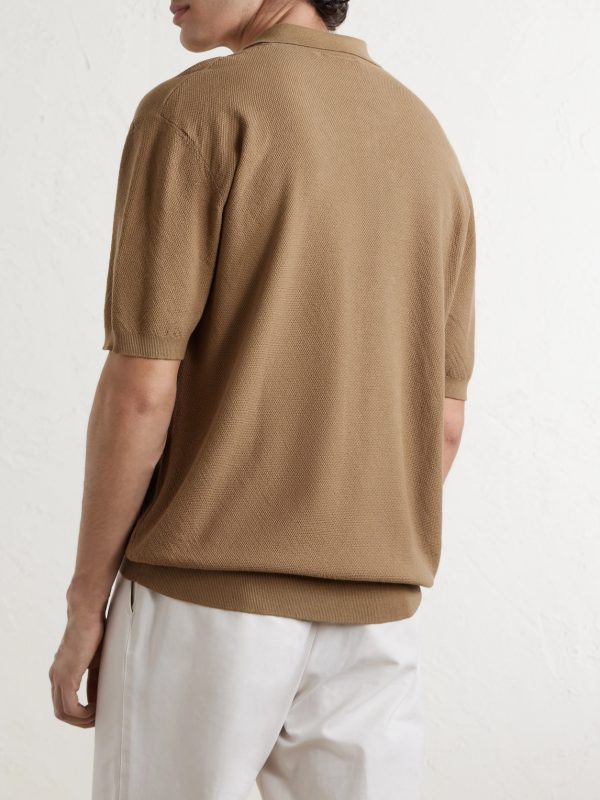 Cotton-Piqué Polo Shirt - BK Cotton-Piqué Polo Shirt - BK