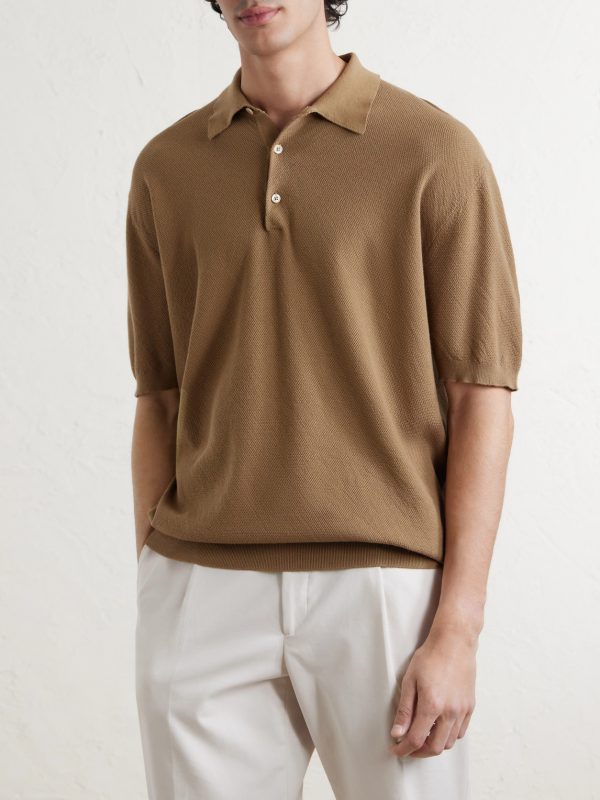 Cotton-Piqué Polo Shirt - FR Cotton-Piqué Polo Shirt - FR