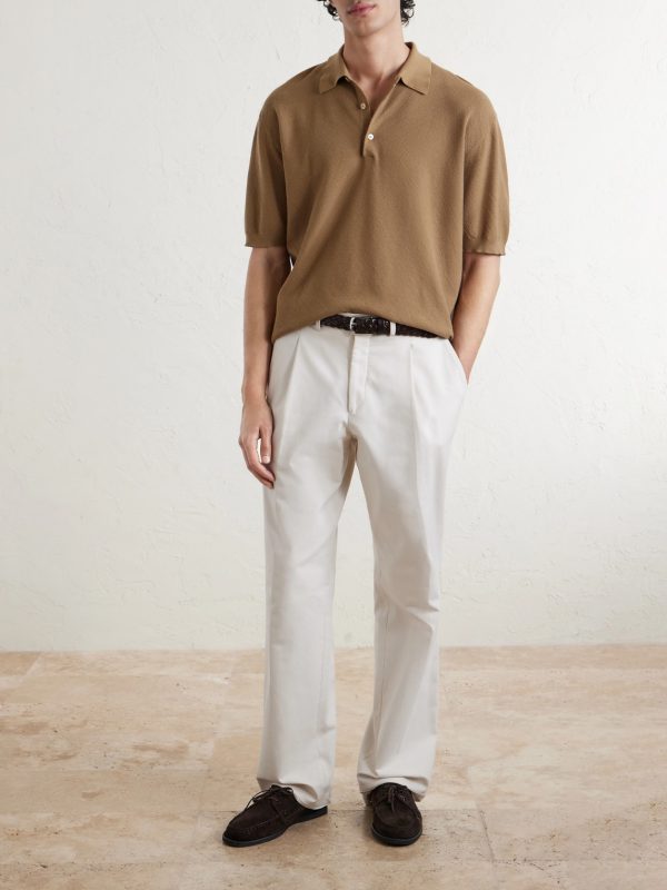 Cotton-Piqué Polo Shirt - OU Cotton-Piqué Polo Shirt - OU