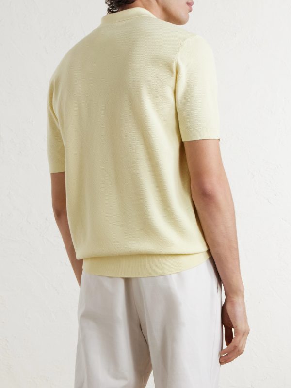 Cotton-Piqué Polo Shirt - BK Cotton-Piqué Polo Shirt - BK