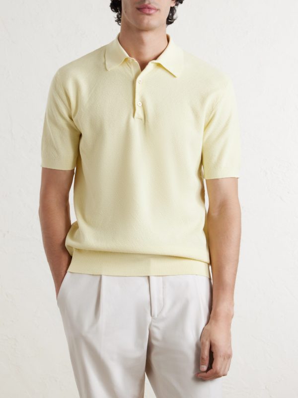 Cotton-Piqué Polo Shirt - FR Cotton-Piqué Polo Shirt - FR
