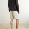 Checked Linen Overshirt - BK Checked Linen Overshirt - BK